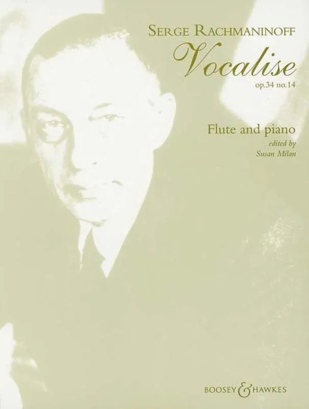 Rachmaninoff – Vocalise Op 34 Flute/Piano (Softcover Book)