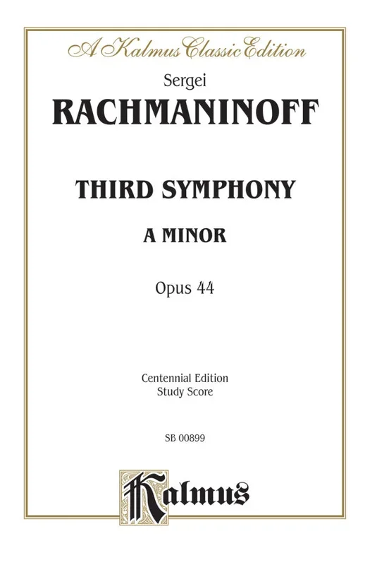Rachmaninoff: Symphony No. 3 in A Minor, Op. 44