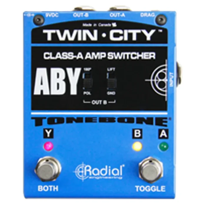 Radial TWIN-CITY – Class-A active ABY switcher