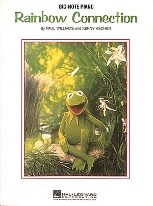 Rainbow Connection Big Note Piano (Softcover Book)