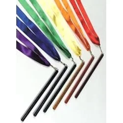 Rainbow Ribbon Wands, 36″ Long – Set of 6
