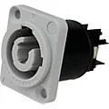Rapco Neutrik PowerCON Power Out Gray Panel Mt Standard