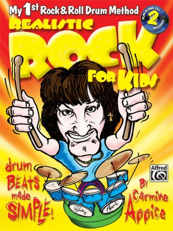 Realistic Rock For Kids Book/2CDs