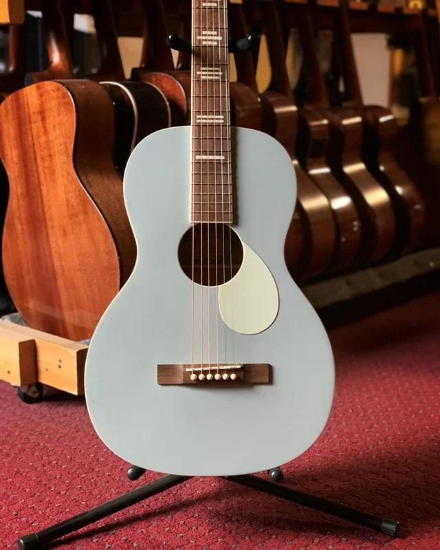 Recording King Dirty 30’s Series 7 Single O Acoustic Guitar, Matte Grey Finish