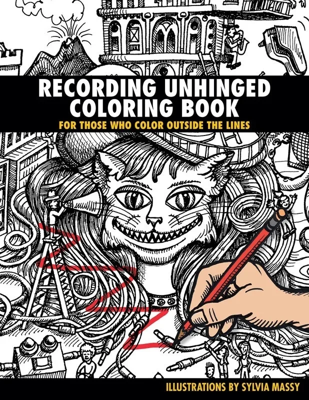Recording Unhinged Coloring Book (Softcover Book)
