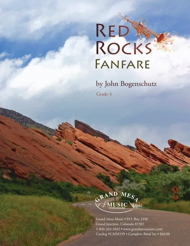 Red Rocks Fanfare Cb4 Score/Parts