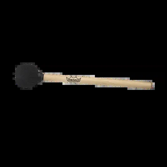 Remo 14 Inch Bass Drum Mallet with Felt Head and Wood Handle
