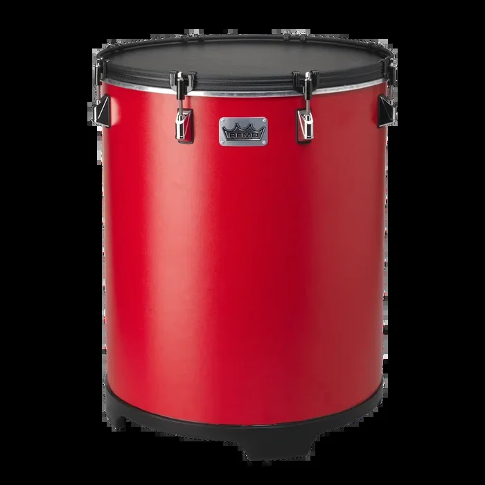 Remo 16 Inch Bahia Bass Drum Key-Tuned – Gypsy Red