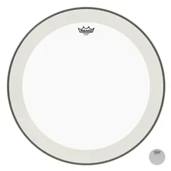 Remo 24″ Powerstroke P4 Clear Bass Drumhead