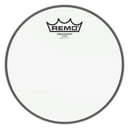 Remo 8″ Ambassador Clear Drumhead