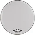 Remo Ambassador Smooth White Bass Head With Crimplock Collar White 22 in.