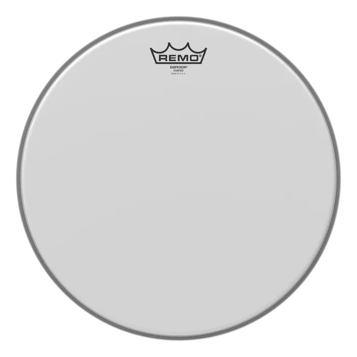 Remo Batter Emperor Coated Smooth White 6″