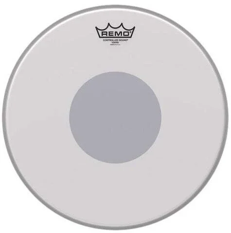Remo Controlled Sound Emperor Coated Bottom Black Dot 14”