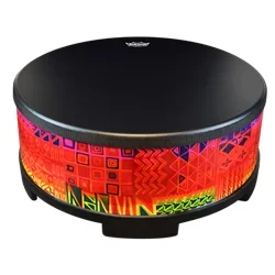 Remo E3-5818-17 Bahia Bass Gathering Drum – Rainbow, 18″