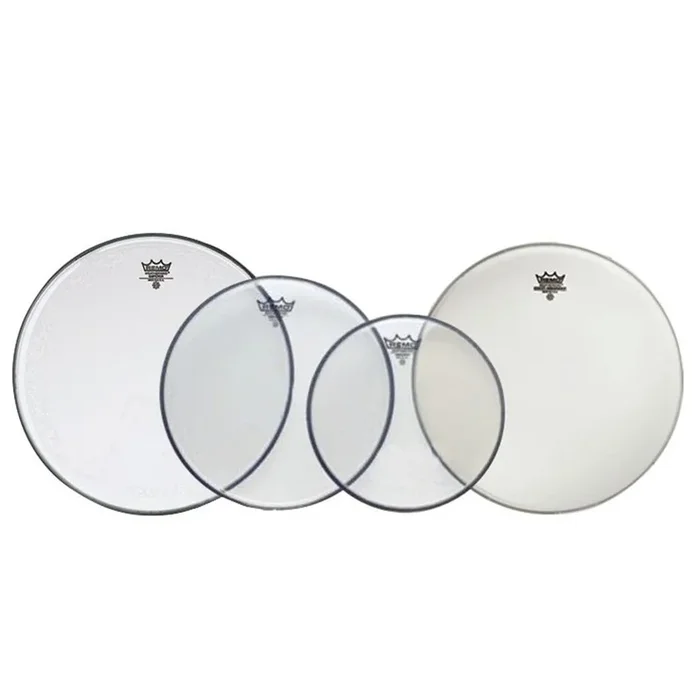 Remo Emperor Clear 10 12 16″ Fusion Plus Propack w/ 14″ Coated Ambassador