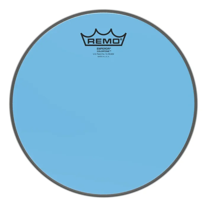 Remo Emperor Colortone Blue Drumhead 10″