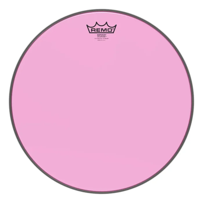 Remo Emperor Colortone Pink Drumhead 15″