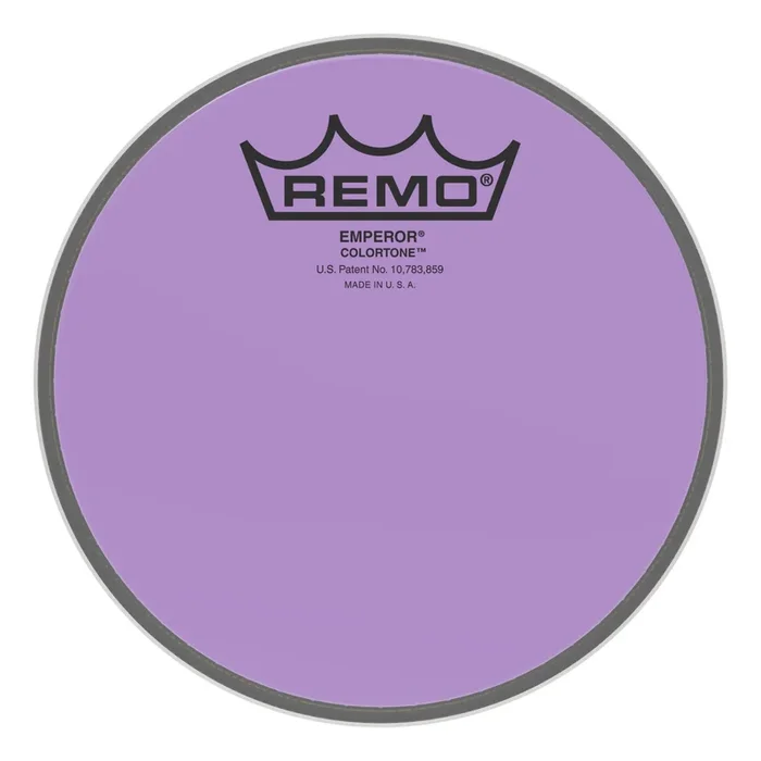 Remo Emperor Colortone Purple Drumhead 6″