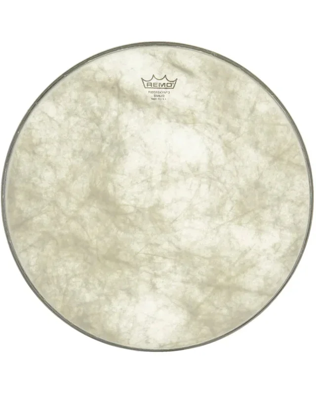 Remo Fiberskyn Banjo Head, 12-1/8 Inch Diameter, Low Crown (3/8 Inch)