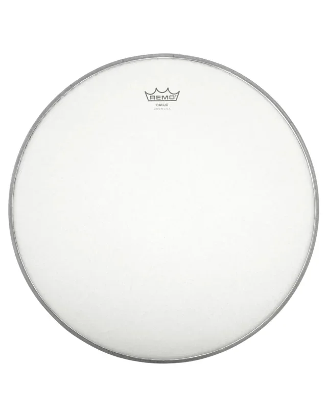 Remo Frosted Top Banjo Head, 12 1/8 Inch Diameter, Medium Crown (7/16 Inch)