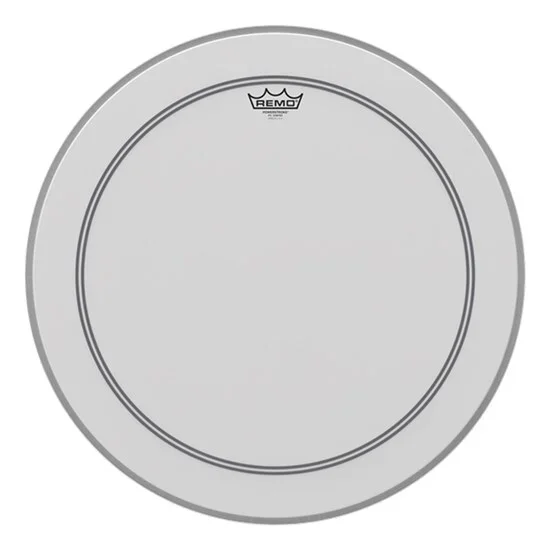 Remo P3-0116-C2 Powerstroke P3 Coated Drumhead – Top Clear Dot, 16″