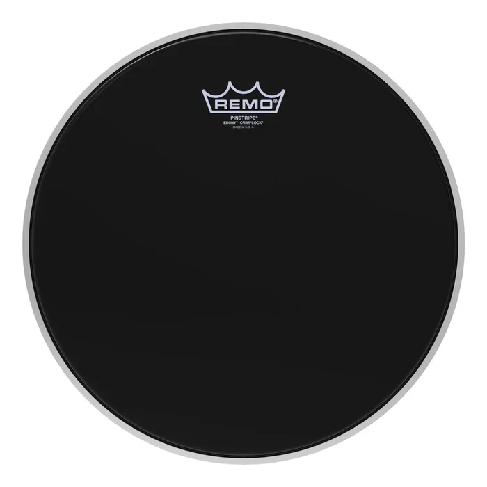 Remo Pinstripe Ebony Crimplock Tenor Drumhead 13″