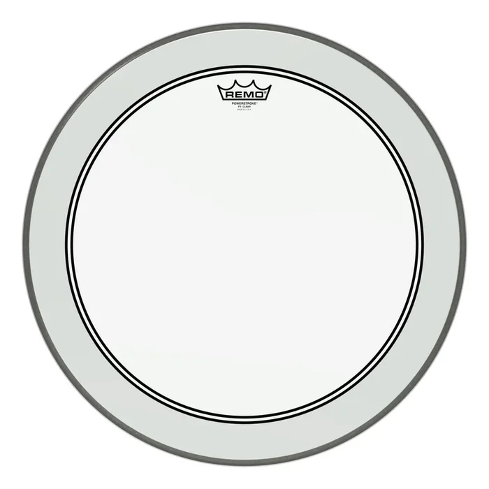 Remo Powerstroke P3 Clear Ambassador Drumhead 20″
