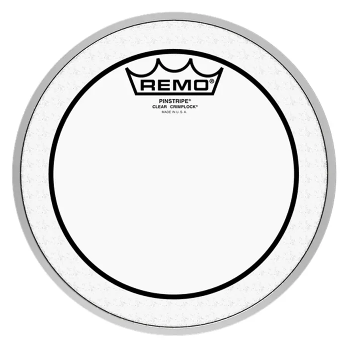 REMO PS0308MP 8 ” Clear Pinstripe Marching Head