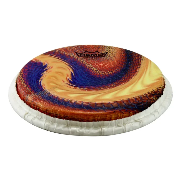 Remo Tucked Skyndeep Bongo Drumhead – Serpentine Day Graphic 8.50″