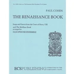Renaissance Book – Saxophone Quartet (SATB)
