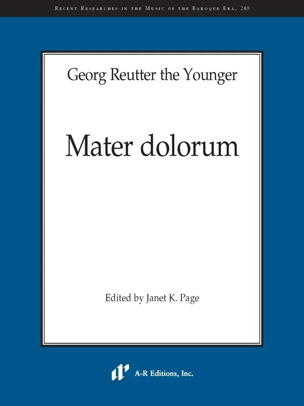 Reutter (The Younger): Mater dolorum