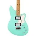Reverend Descent W Maple Fingerboard Baritone Electric Guitar Midnight Black