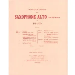 Reverie du Soir – Alto Saxophone and Piano
