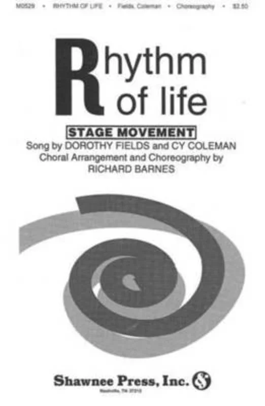 Rhythm Of Life TTBB Book