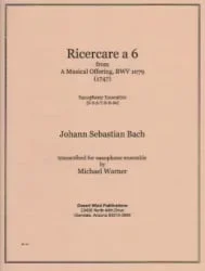 Ricercare a 6 – Sax Septet SSATBBBs