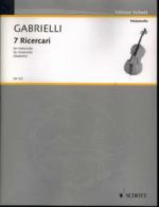 Ricercari 7 Vlc Solo Book