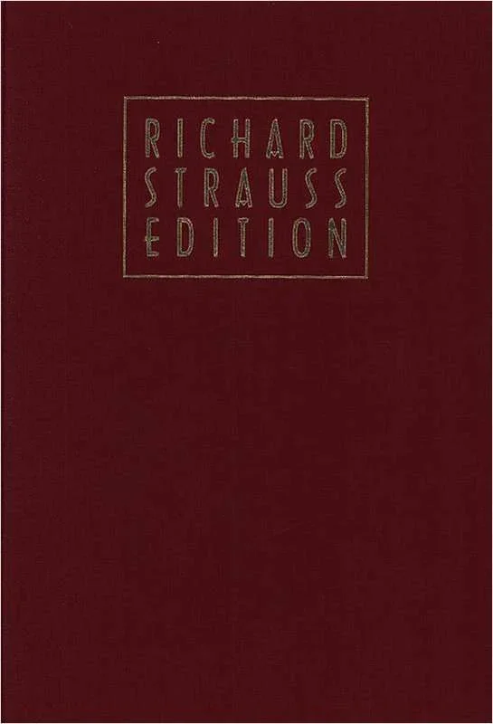 Richard Strauss – Tone Poems Vol 1 Full Score (Hardcover Book)