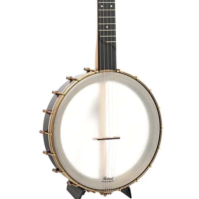 Rickard 12″ Maple Ridge Openback Banjo & Case, with Rickard Cyclone 10:1 Tuners