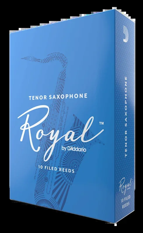 Rico Royal Tenor Saxophone Reeds, 10-Pack