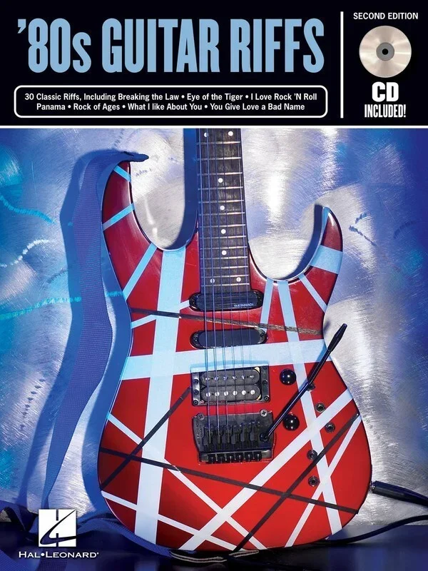 Riff Notes 80s Guitar Riffs Book/CD 2nd Edition (Softcover Book/CD)
