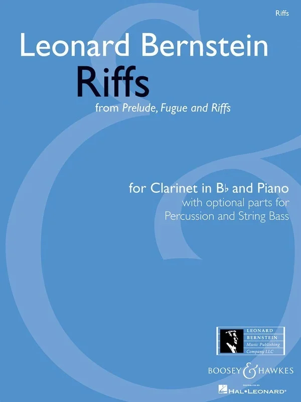 Riffs From Preludes Fugues And Riffs Clar/Piano (Softcover Book)