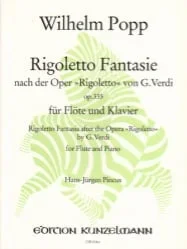 Rigoletto Fantasie, Op. 335 – Flute and Piano