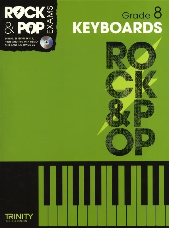 Rock and Pop Exams Keyboards Gr 8 Book/CD (Softcover Book/CD)