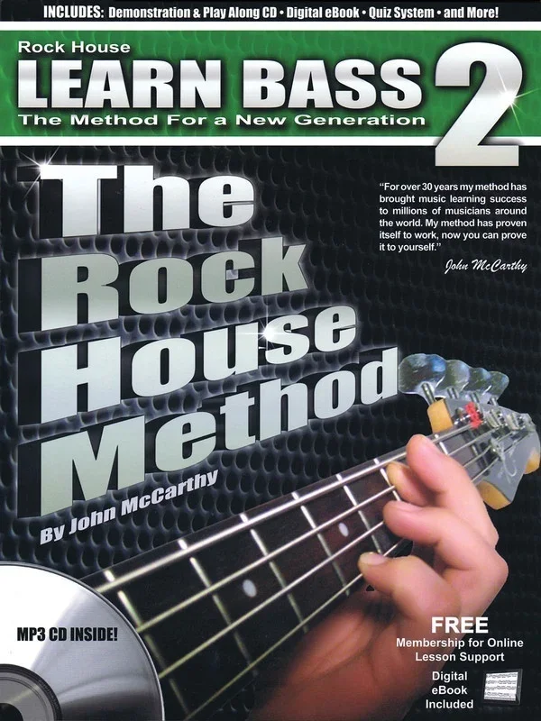 Rock House Method Learn Bass 2 Book/CD (Softcover Book/CD)