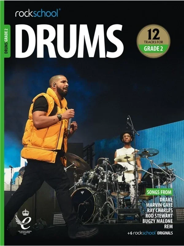 Rockschool Drums Grade 2 2018-2024 Book/Online Audio Book
