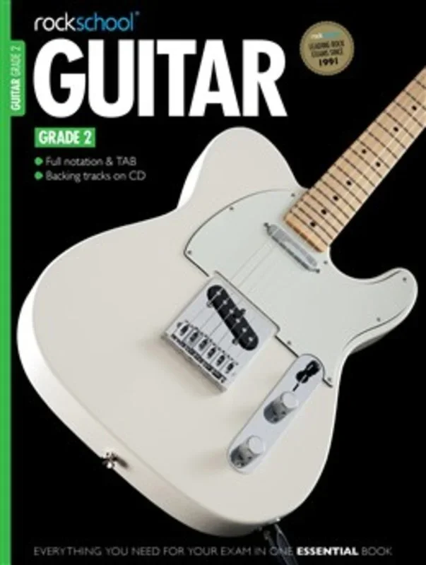 Rockschool Guitar Grade 2 Book/CD 2012-2018