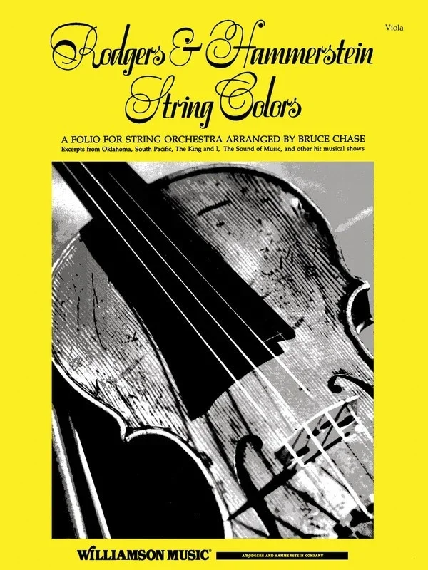 Rodgers And Hammerstein String Colors Viola (Softcover Book)
