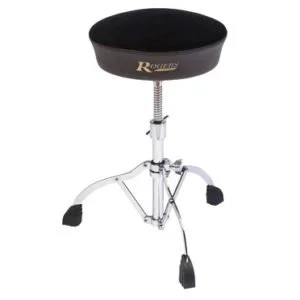 Rogers Deluxe Throne Stand Single Braced Swan Leg Base w/ Cloth Top and embroidered logo