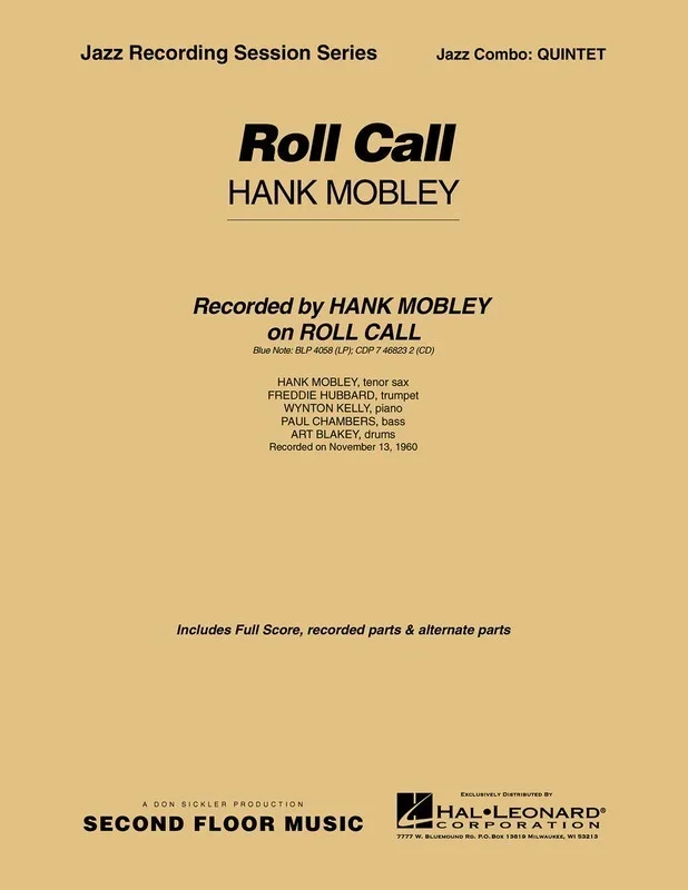 Roll Call Junior Ensemble Gr 4-5 (Music Score/Parts)