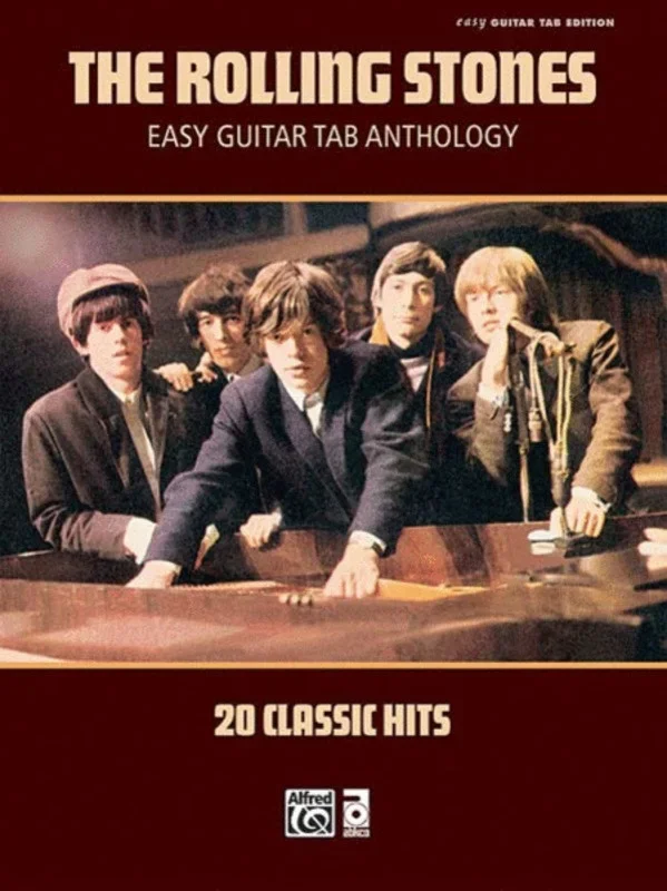 Rolling Stones Easy Guitar TAB Anthology Book